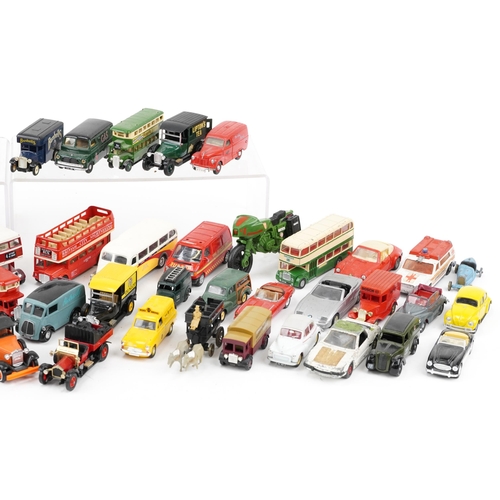 592 - Vintage and later diecast vehicles including Corgi, Exclusive First Edition buses and Days Gone by L... 