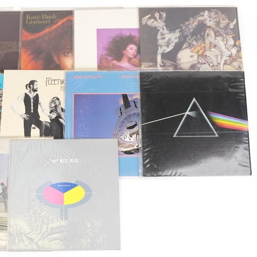 511 - Vinyl LP records including The Beatles, Pink Floyd, Dire Straits, The Carpenters, Kate Bush and Flee... 