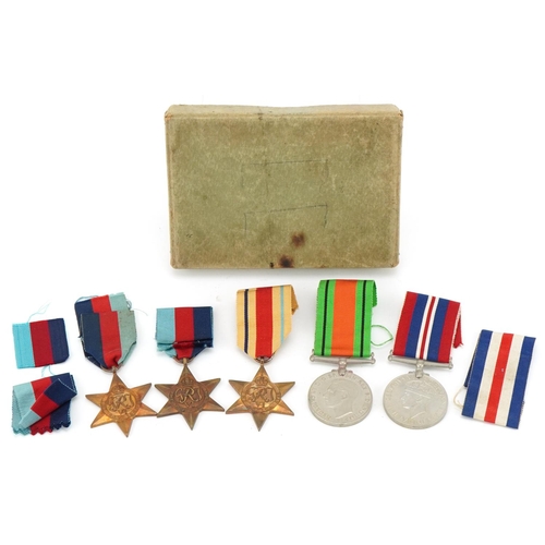 1512 - Military interest World War II medals including Africa stars