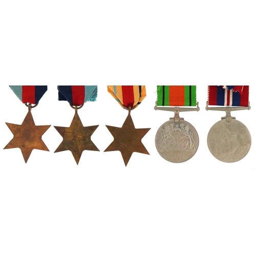 1512 - Military interest World War II medals including Africa stars