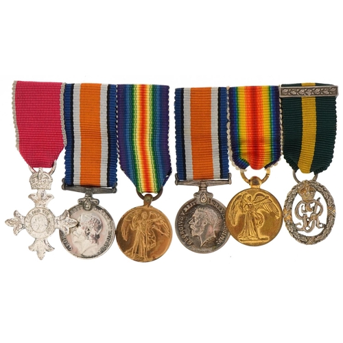 1500 - Military interest dress medals including MBE