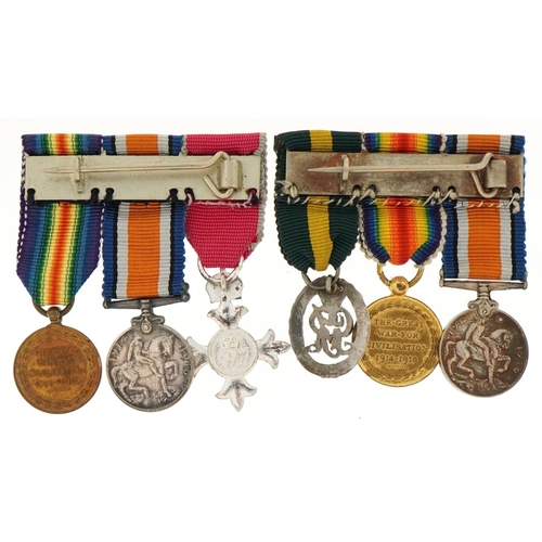 1500 - Military interest dress medals including MBE