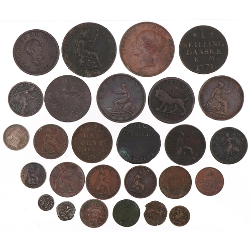 1246 - 18th and 19th century coins and tokens