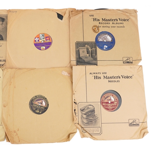 1328 - Commemorative interest 78rpm records for God Bless the Prince of Wales, a Message to the Empire broa... 