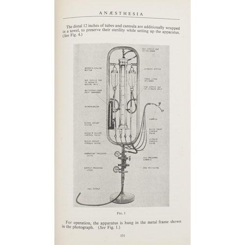 1364 - Three volumes on Anaesthesia with black and white illustrations