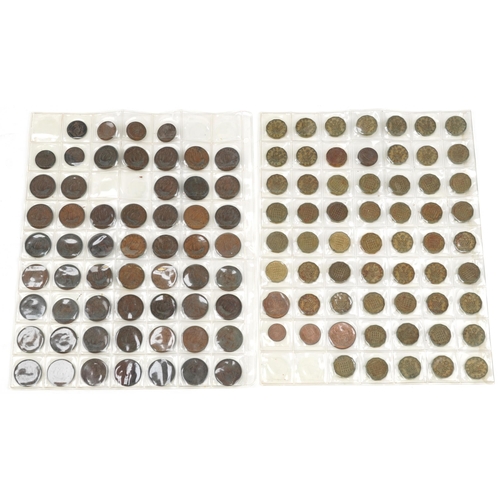 1259 - British coinage to include half pennies, farthings and brass threepenny pieces dates 1946 and 1949