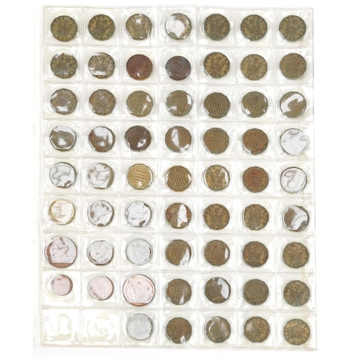 1259 - British coinage to include half pennies, farthings and brass threepenny pieces dates 1946 and 1949