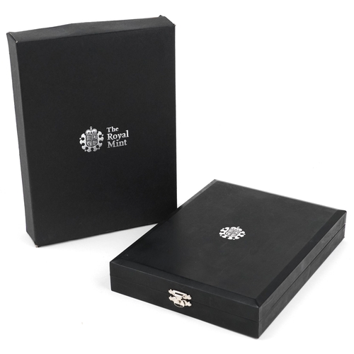 1280 - Royal Mint 2008 Royal Shield of Arms proof coin set