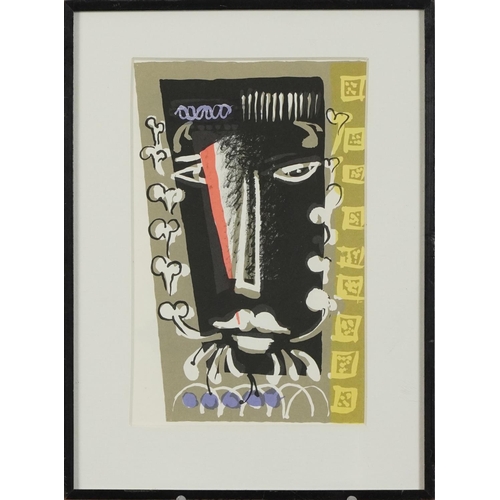 109 - John Piper - Prometheus, lithograph print, mounted, framed and glazed, 20cm x 13cm