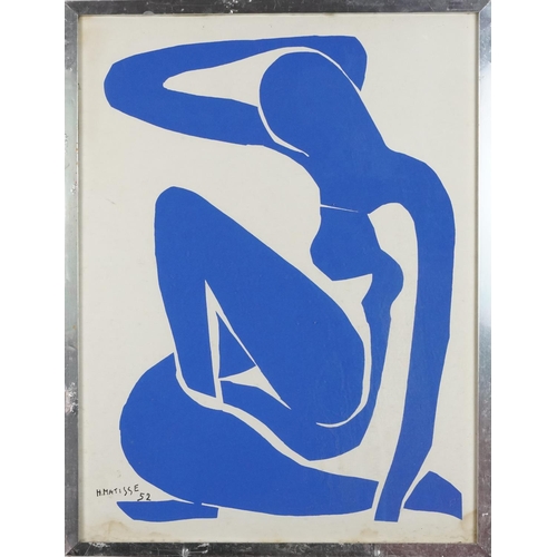 441 - Matisse - Print, Medici Society label to the reverse, contemporary framed and glazed, 57cm x 43cm