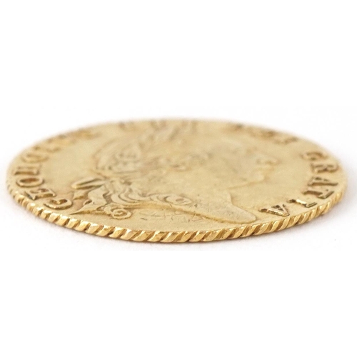 1218 - George III 1803 gold half guinea, 4.3g