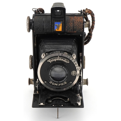 463 - Boxed Voigtländer Virtus folding camera