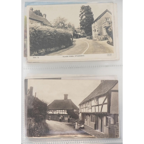 1315 - Sussex village postcards including Fittleworth, Worthing, Devil's Dyke, Eastbourne, Balcombe, approx... 