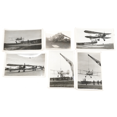 1310 - Collection of aviation postcards, including photographic flying boats, formation flying, flying over... 