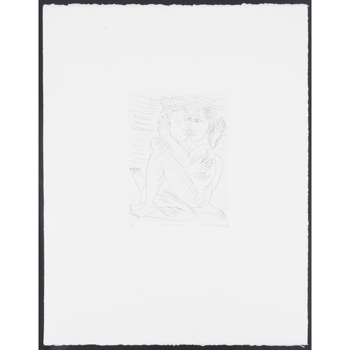 329 - **WITHDRAWN**Eileen Cooper - Communion and Shire two limited edition erotic prints, pencil signed, b... 