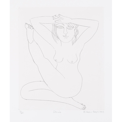 329 - **WITHDRAWN**Eileen Cooper - Communion and Shire two limited edition erotic prints, pencil signed, b... 