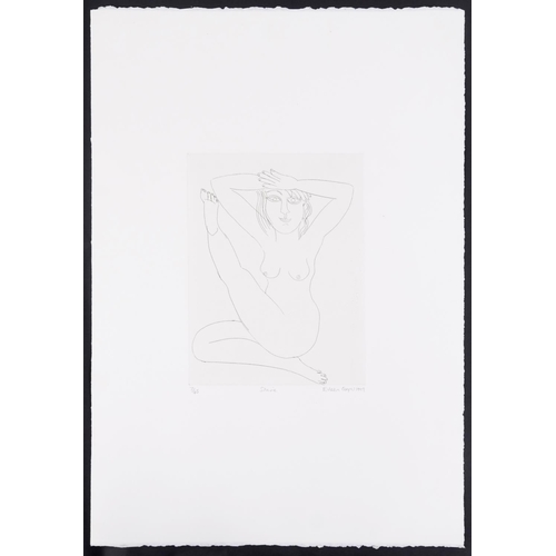 329 - **WITHDRAWN**Eileen Cooper - Communion and Shire two limited edition erotic prints, pencil signed, b... 