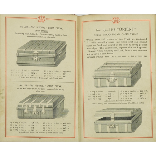 1381 - Catalogue for G B Williamson & Sons, Japanned Goods and General Tin Ware January 1915 with black and... 