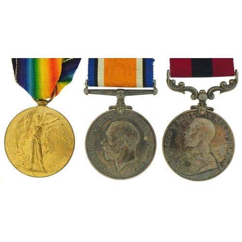 1494 - Military interest British World War I medals including For Distinguished Conduct in the Field for GN... 