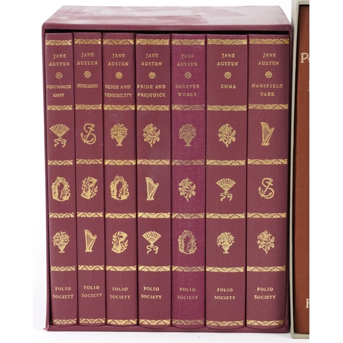 1396 - Folio Society Jane Austen, Mark Twain The Life of the Mississippi, The Diary of a Country Parson Jam... 