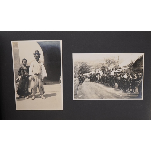 1345 - 1920's  Round the World Voyage of the Cunards RMS Franconia an extensive photographic album includin... 