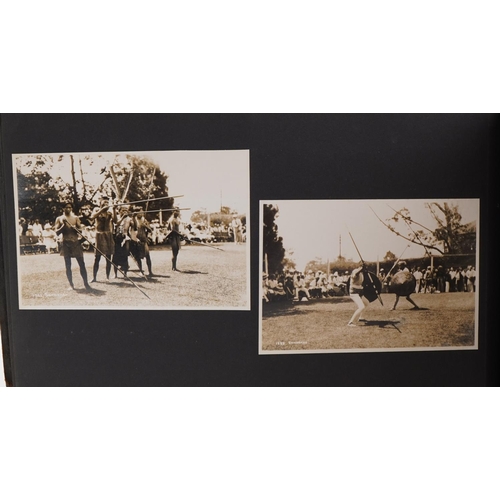 1345 - 1920's  Round the World Voyage of the Cunards RMS Franconia an extensive photographic album includin... 