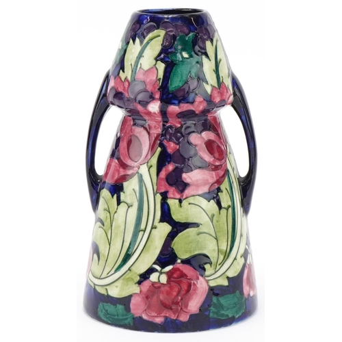 378 - Charlotte Rhead for Bursley Ware Seed Poppy pottery vase, 19cm high