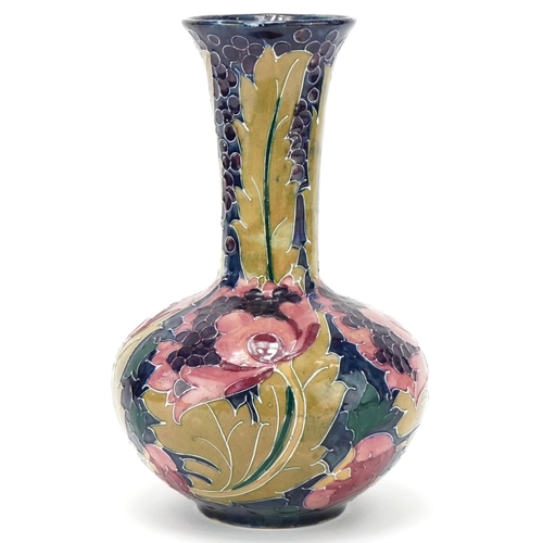 373 - Charlotte Rhead for Bursley Ware Seed Poppy vase, 26cm high