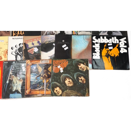 1467 - Vinyl LP records including The Beatles, Black Sabbath, Deep Purple, Michael Jackson and The Rolling ... 