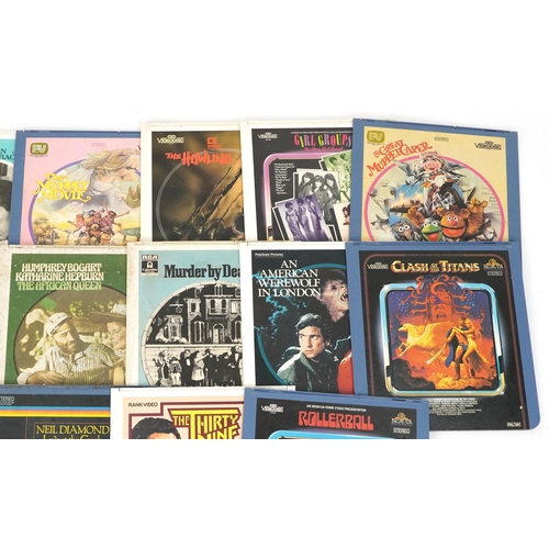 1465 - Video laser discs including The Return of the Pink Panther, Rollerball, The Deep, Clash of the Titan... 