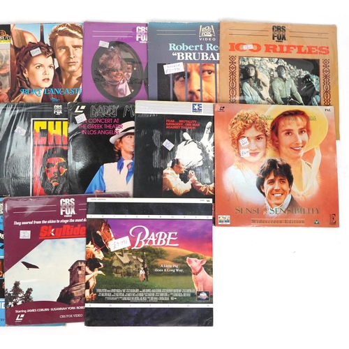 1462 - Video laser discs including Creature from the Black Lagoon, Babe, Independence Day, Fame and Status ... 