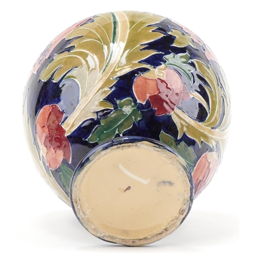 367 - Charlotte Rhead for Bursley Ware Seed Poppy vase, 34cm high