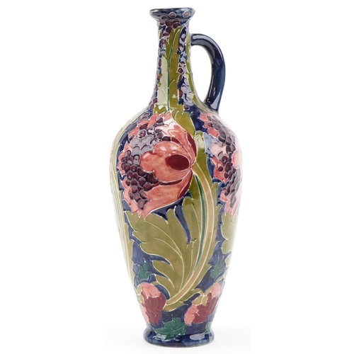 370 - Charlotte Rhead for Bursley Ware Seed Poppy jug, 34cm high