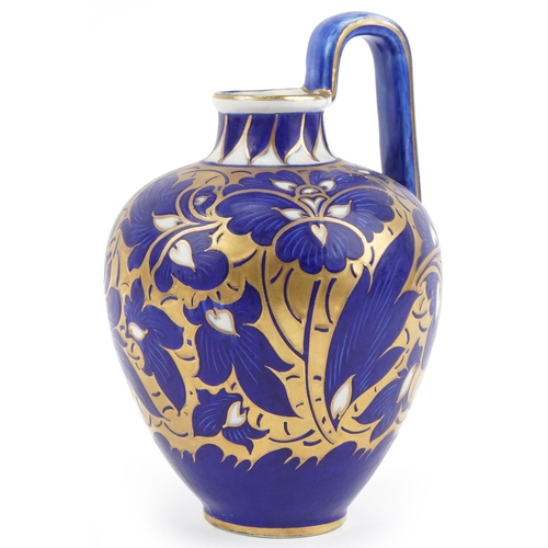 200 - Frederick/Charlotte Rhead for Bursley Ware Arabian pattern jug, numbered 649 to base, 30cm high