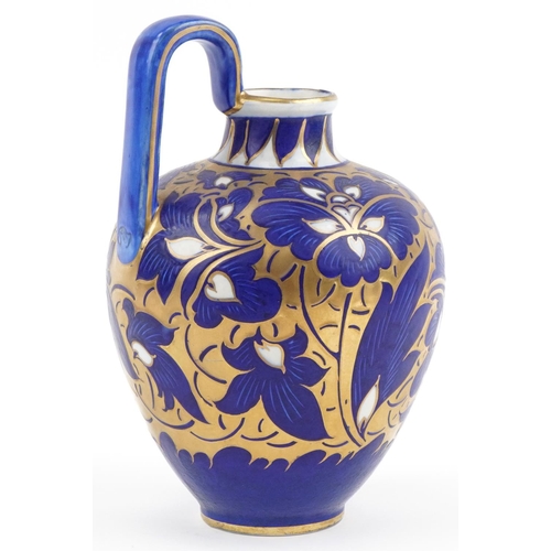 200 - Frederick/Charlotte Rhead for Bursley Ware Arabian pattern jug, numbered 649 to base, 30cm high