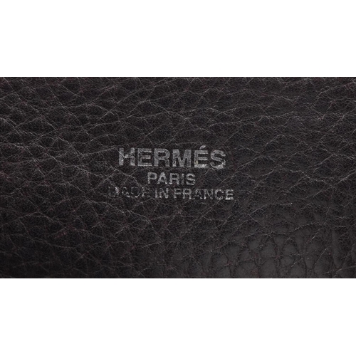 1521 - *WITHDRAWN* Hermes, brown leather shoulder bag, 30cm high