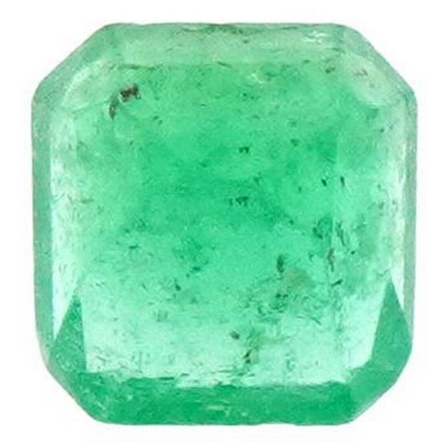 3082 - Columbian square cut emerald, approximately 5.30mm x 5.30mm x 4.20mm deep