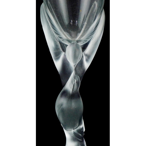 528 - Four Carl Fabergé Champagne flutes, 25cm high