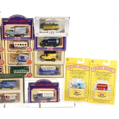 2362 - Diecast collector's advertising vehicles with boxes, predominantly Days Gone and Matchbox