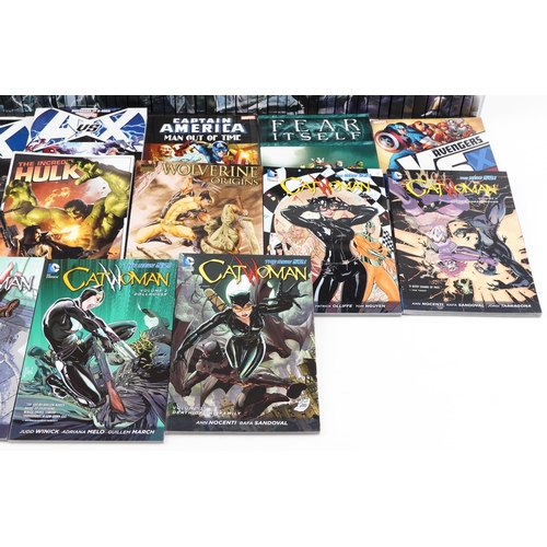 2380 - Part collection of Marvel Ultimate Graphic novels and fifteen other Marvel Graphic Novels