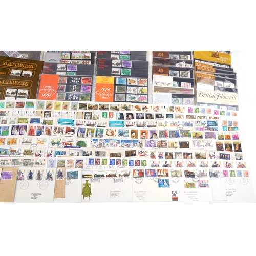 2471 - Large collection of Royal Mint presentation packs and first day covers, various denominations and an... 