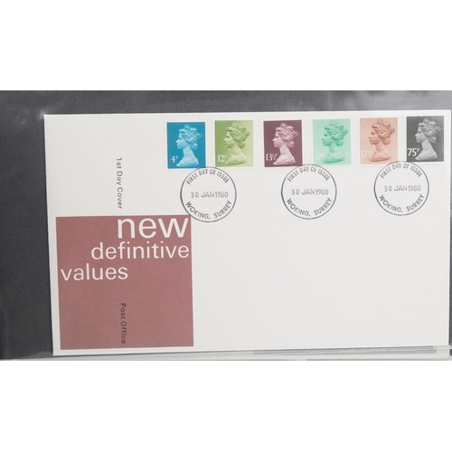 2489 - Large collection of Royal Mail and Post Office first day covers arranged in nine albums, various gen... 