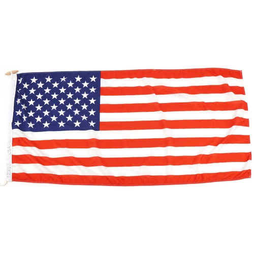 2580 - United States of America stars and stripes flag, 130cm x 63cm