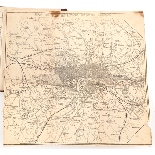 2508 - Bradshaw's 1843 Railway Companion for London, Birmingham & Bristol belonging to J McClanaghew Britis... 