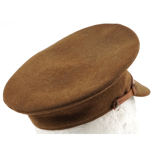 2586 - British military World War II police visor cap