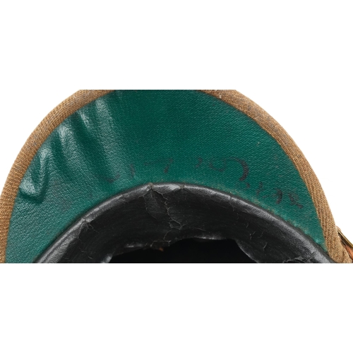 2586 - British military World War II police visor cap