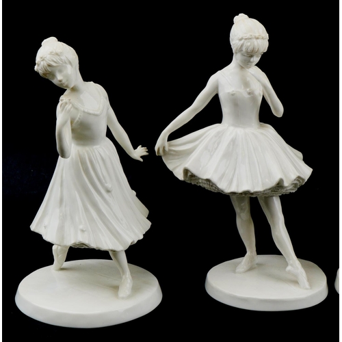 2112 - Five Coalport limited edition porcelain figurines by Compton Woodhouse comprising Flower Fairy, The ... 