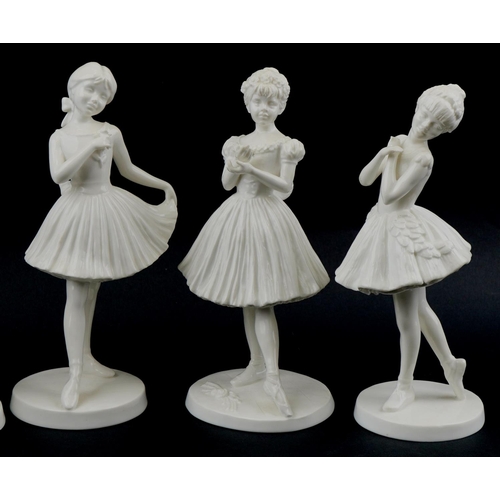 2112 - Five Coalport limited edition porcelain figurines by Compton Woodhouse comprising Flower Fairy, The ... 