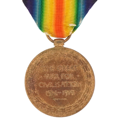 2526 - British military interest World War I medal awarded to PTE.A.F.BAILEY R.SUSS.R killed in action in F... 