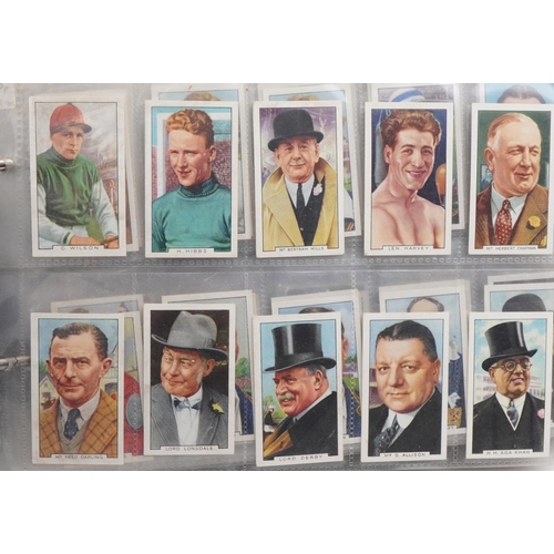 2518 - Large collection of early 20th century and later cigarette cards and tea cards including John Player... 